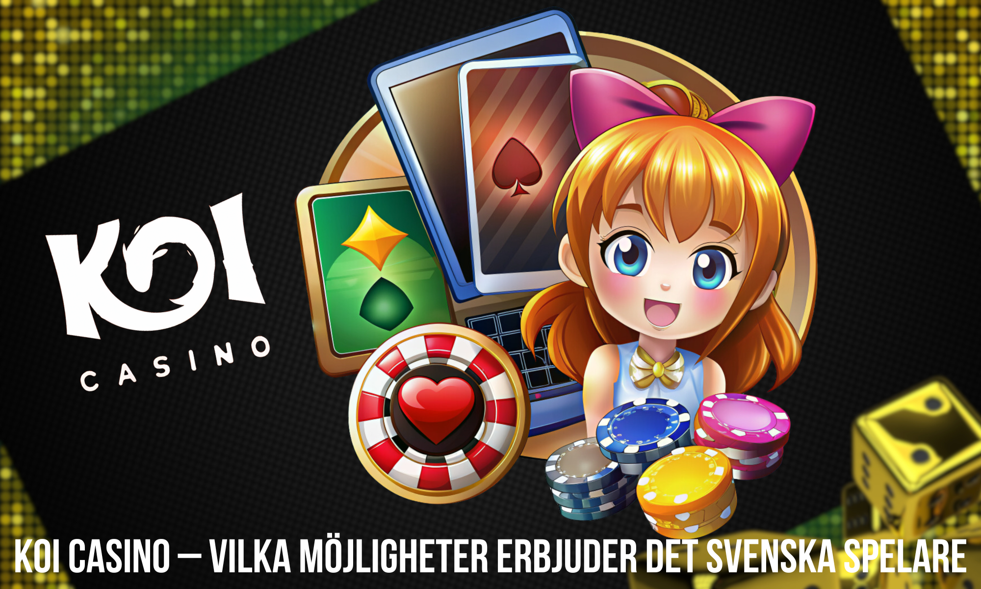 Koi Casino recension - arbetar under en Curacao-licens