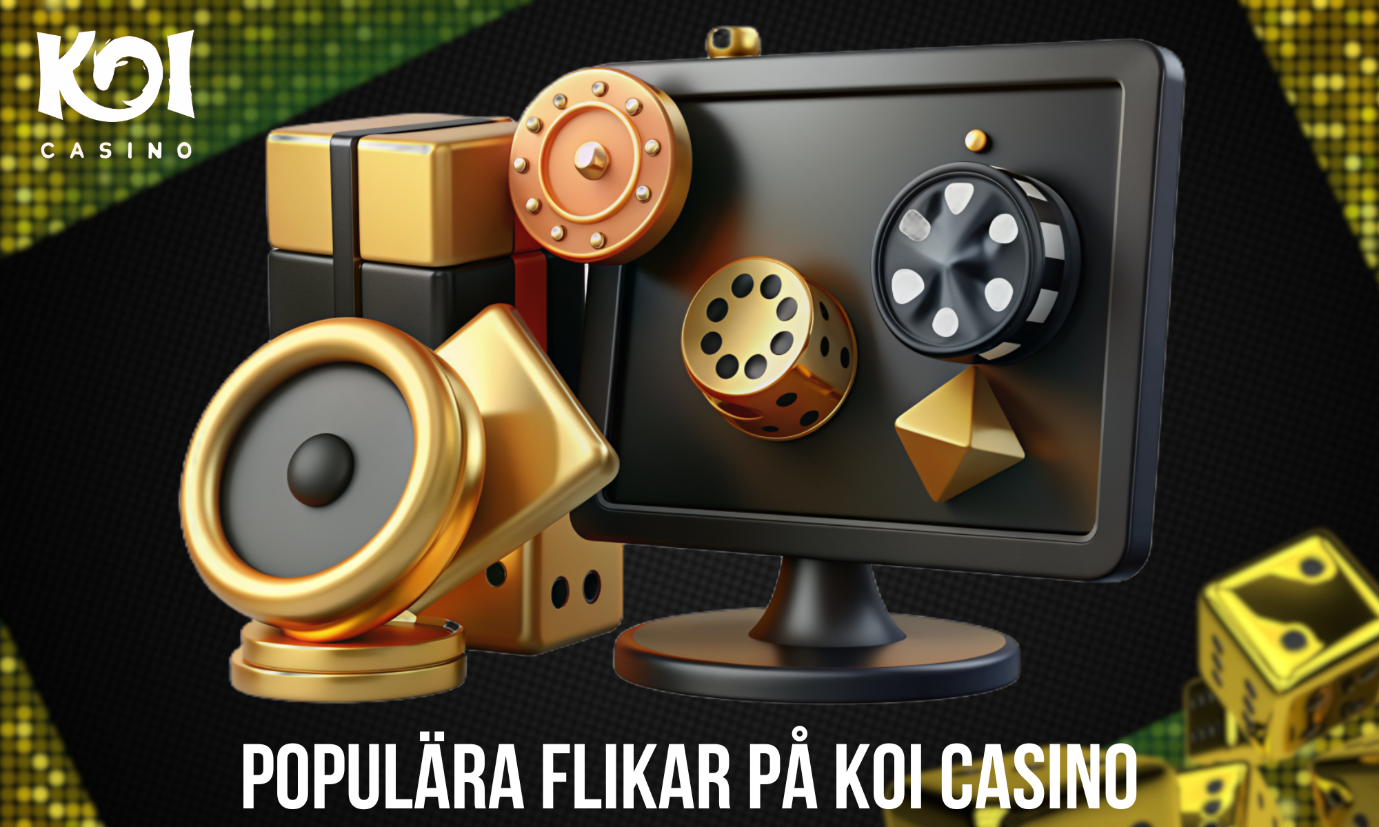 På Koi kan spelarna njuta av över 3000 licensierade spel från de bästa leverantörerna