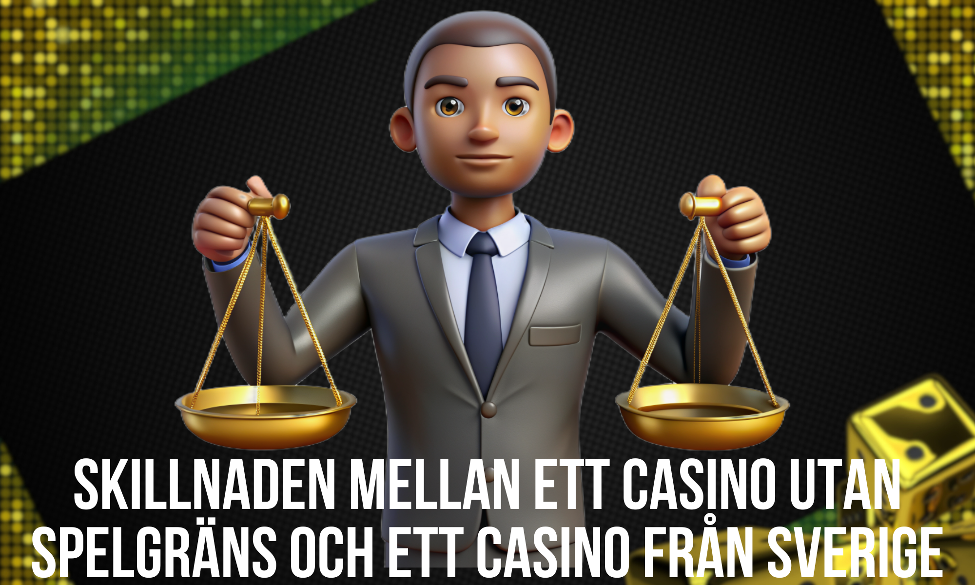 Beskrivning av skillnaden mellan ett no limit casino och ett svenskt casino